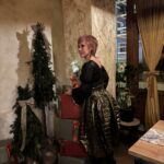 Fusta Lalea din kapitone fin cu aspect matlasat, Auriu photo review