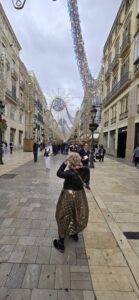 Fusta Ballon din kapitone fin cu aspect matlasat, Auriu photo review