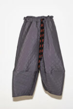 Pantaloni Ballonique din Kapitone fin cu aspect matlasat, Gri - imagine 7