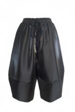 Pantaloni Ballonique din tafta de lux, Negru - imagine 6