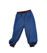 Pantalon pirat 3/4, denim, albastru