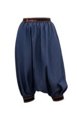 Fusta-pantalon pirat 3/4, denim, Albastru - imagine 15