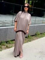 Rochie kimono, vascoza, Gri - imagine 6