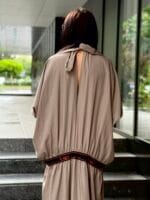 Rochie kimono, vascoza, Gri - imagine 12