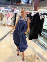 Rochia - Salopeta Transforma, denim - imagine 11