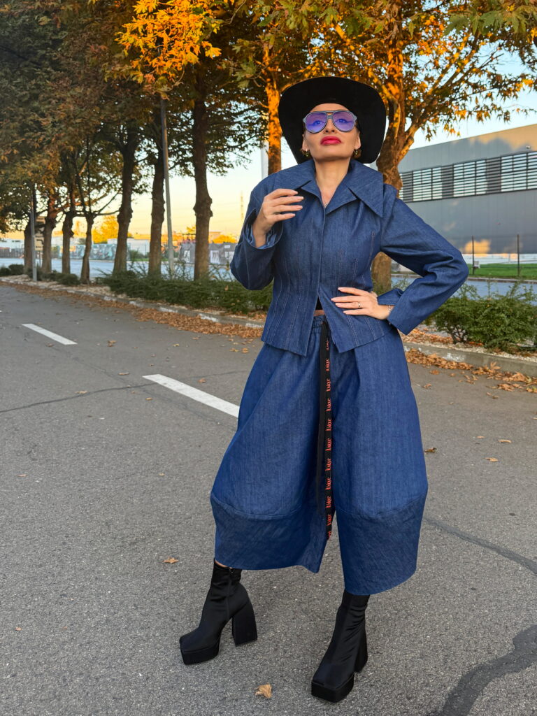 Jacheta Denim, Albastru photo review