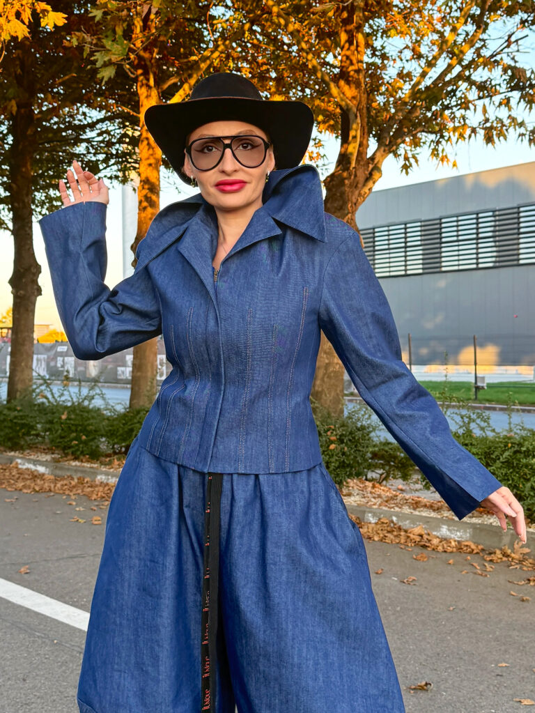 Jacheta Denim, Albastru photo review