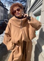 Jacheta Urban Volume, Stofa, Bej - imagine 17