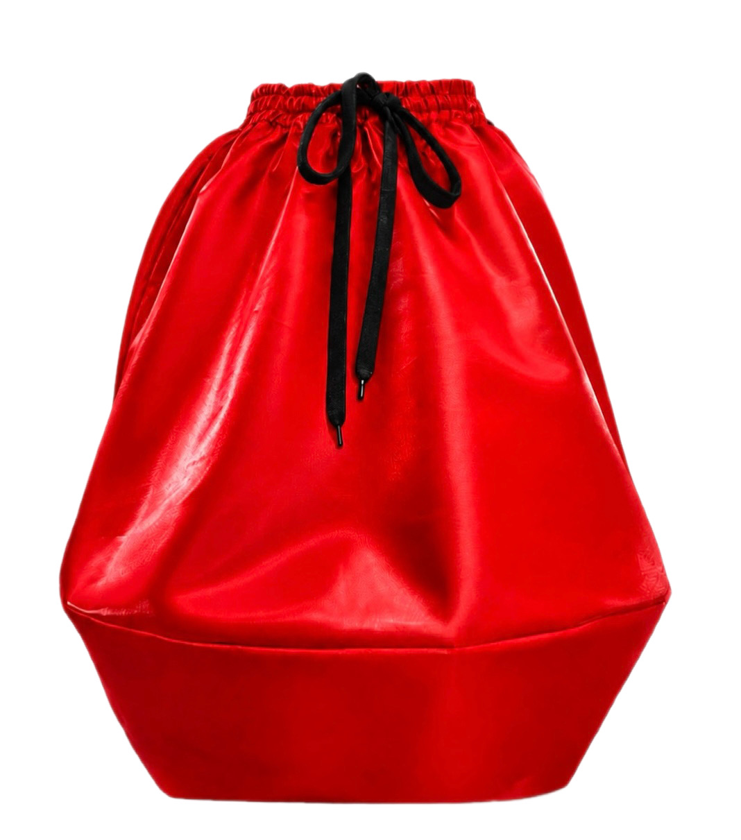 image00027 Fusta Ballon din tafta de lux, Rosu Ferrari - imagine 1