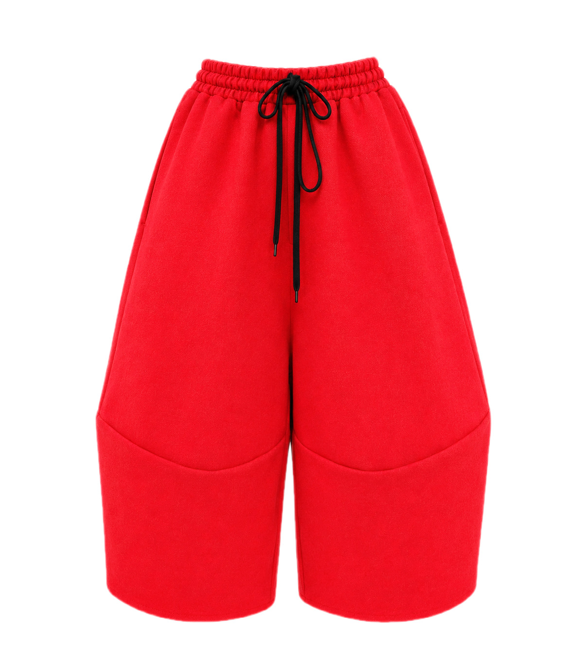 image00001 (37) Pantaloni Ballonique din tafta de lux, Rosu - imagine 1